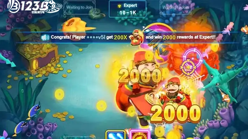 Bắn cá Thần Tài đẹp mắt