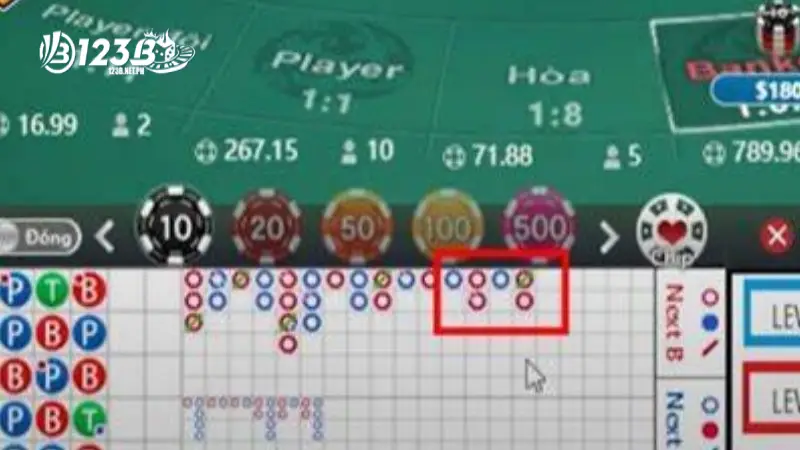 Cầu 3-1 trong baccarat