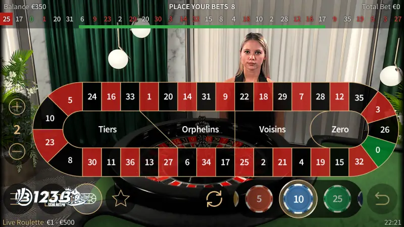 Chơi Roulette liên tục