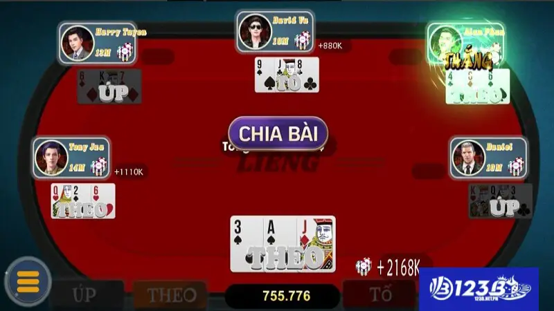 Luôn phân tích cơ hội trong các ván liêng