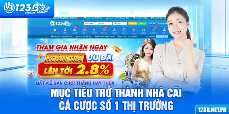 Mục tiêu trở thành nhà cái cá cược số 1 thị trường