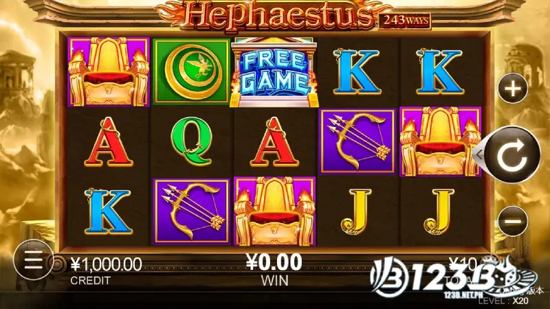 Slot 3D chơi đơn giản